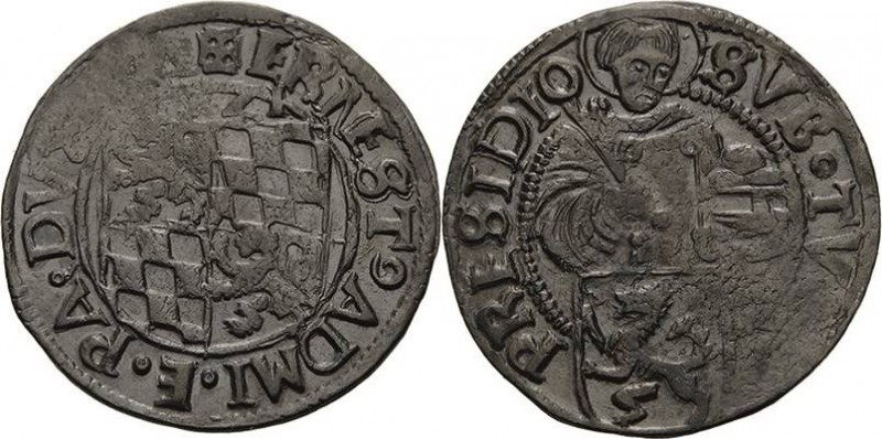 Passau
Ernst von Bayern 1517-1540 Batzen 1521. Kellner 75 Schulten 2642 Leichte...