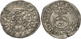 Pfalz-Veldenz
Georg Johann 1544-1592 2 Kreuzer 1583, Veldenz Noss 77a Sehr schön+