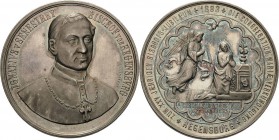 Regensburg-Bistum
 Silbermedaille 1883 (Drentwett) Auf das 25jährige Amtsjubiläum des Bischofs Ignatius von Senestréy. Brustbild halbrechts im Ornat ...