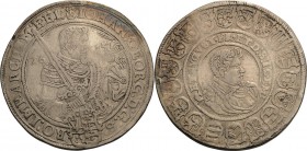 Sachsen-Kurlinie ab 1547 (Albertiner)
Johann Georg I. und August 1611-1615 Taler 1615, Schwan-Dresden C/K 13 Schnee 786 Davenport 7573 Sehr schön