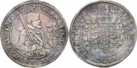 Sachsen-Kurlinie ab 1547 (Albertiner)
Johann Georg I. (1611-) 1615-1656 Taler 1623, Schwan-Dresden C/K 156 Schnee 818 Davenport 7601 Avers leichte Be...