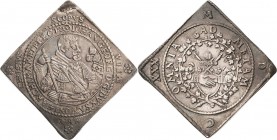 Sachsen-Kurlinie ab 1547 (Albertiner)
Johann Georg I. (1611-) 1615-1656 Kleine Talerklippe 1630, o. Mzz.-Dresden Armbrustschießen anlässlich der Verm...