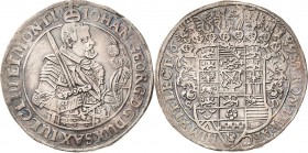 Sachsen-Kurlinie ab 1547 (Albertiner)
Johann Georg I. (1611-) 1615-1656 Taler 1639, SD-Dresden C/K 168 Schnee 876 Davenport 7612 Kl. Kratzer, sehr sc...
