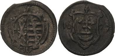 Sachsen-Kurlinie ab 1547 (Albertiner)
Johann Georg II. 1656-1680 Pfennig 1679, ...