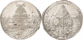 Sachsen-Kurlinie ab 1547 (Albertiner)
Johann Georg IV. 1691-1694 Taler 1694, IK-Dresden Auf seinen Tod C/K 695 Schnee 982 Davenport 7650 Kl. Schrötli...