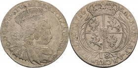 Sachsen-Kurlinie ab 1547 (Albertiner)
Friedrich August II. 1733-1763 18 Gröscher (Tympf) 1756, EC-Leipzig Kahnt 689 c Kopicki 2115 Olding 479 Kluge K...
