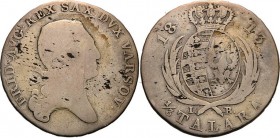 Sachsen-Kurlinie ab 1547 (Albertiner)
Friedrich August I. 1806-1827 1/3 Taler 1813, IB-Warschau Für Polen Kahnt 1269 AKS 195 Jaeger 206 Kopicki 3698 ...