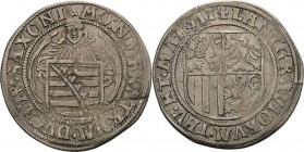 Sachsen-Ernestiner-Gesamthaus 1547-1573
Die herzoglichen Brüder Johann Friedrich II., Johann Wilhelm und Johann Friedrich III. gemeinsam 1554-1557 En...