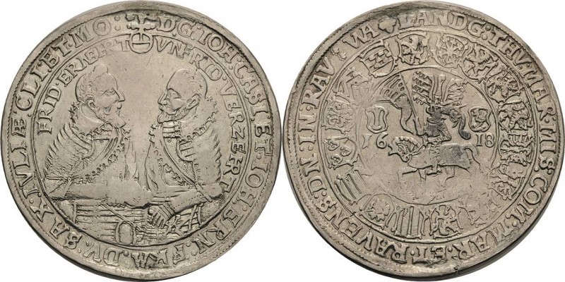 Sachsen-Coburg und Eisenach 1573-1638
Johann Casimir und Johann Ernst 1572-1633...