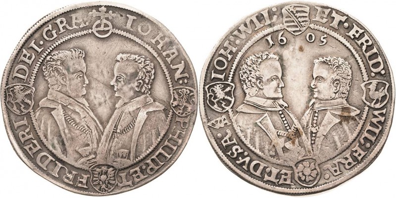 Sachsen-Altenburg 1603-1672
Johann Philipp, Friedrich, Johann Wilhelm, Friedric...