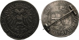 Schwäbisch Hall
 Taler 1545. Mit Titel Karl V. Revers mit Broschierungsnadel Raff 32.1 Davenport 9213 Binder 16 Altgeglättet, sehr schön+