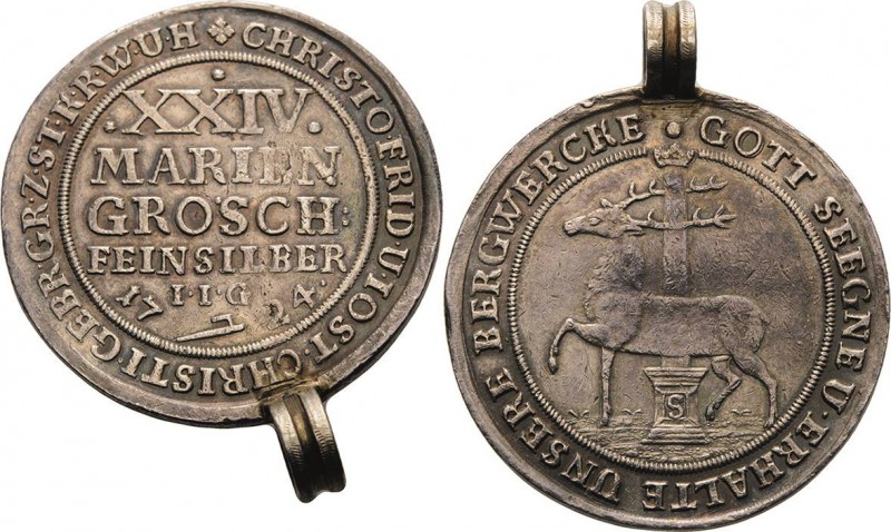 Stolberg-Stolberg
Christoph Friedrich 1704-1738 24 Mariengroschen 1724, IIG-Sto...