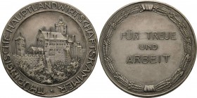 Thüringen
 Versilberte Bronzemedaille o.J. (C. Poellath) Preismedaille für Treue und Arbeit - gestiftet von der Thüringischen Hauptlandwirtschaftskam...