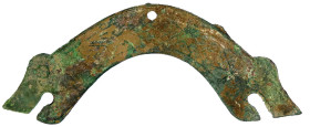 CHINA und Südostasien

China

Chou-Dynastie 1122-255 v. Chr.

Bronze-Klangplattengeld der Chunqiu-Periode ca. 770/476 v.Chr. 114 mm. Mit Drachen...