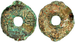 CHINA und Südostasien

China

Chou-Dynastie 1122-255 v. Chr.

Bronzemünze 350/220 v. Chr. Xiang Yin. 32 mm; 5,80 g. sehr schön, selten Ex Empori...