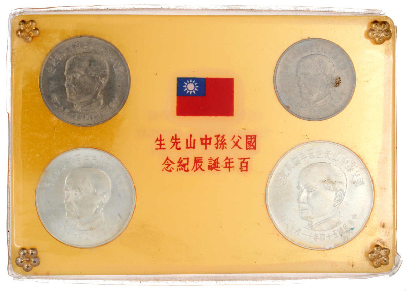 CHINA und Südostasien

Taiwan

Republik China, seit 1949

Mint-Set zu 4 Mü...