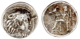 Kelten

Donaukelten

Tetradrachme, Imitation des makedonischen Typs Philipp III. Kopf Alexanders des Großen/Zeus Nikophorou thront l. 14,44 g. fas...