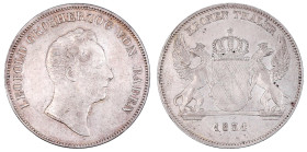 Altdeutsche Münzen und Medaillen

Baden-Durlach

Leopold, 1830-1852

Kronentaler 1831. fast vorzüglich. Jaeger 47. Thun 19. AKS 77.