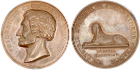 Altdeutsche Münzen und Medaillen

Baden-Heidelberg, Stadt

Bronzemedaille 1844 von Kachel. 40j. Dienstjub. des Philologen Georg Friedrich Creuzer ...
