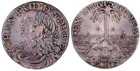Altdeutsche Münzen und Medaillen

Braunschweig-Calenberg-Hannover

Johann Friedrich, 1665-1679

Palmbaumgulden 1675 R-B, Hannover. Kopf n.l. seh...