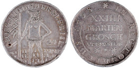 Altdeutsche Münzen und Medaillen

Braunschweig-Calenberg-Hannover

Georg Ludwig, 1698-1714

XXIIII Mariengroschen 1698***, Zellerfeld. Wilder Ma...