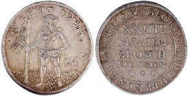 Altdeutsche Münzen und Medaillen

Braunschweig-Calenberg-Hannover

Georg Ludwig, 1698-1714

XXIIII Mariengroschen 1700***, Zellerfeld. Wilder Ma...