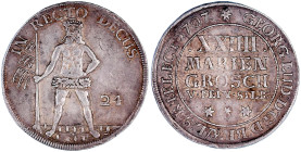 Altdeutsche Münzen und Medaillen

Braunschweig-Calenberg-Hannover

Georg Ludwig, 1698-1714

XXIIII Mariengroschen 1707***, Zellerfeld. Wilder Ma...