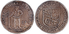 Altdeutsche Münzen und Medaillen

Braunschweig-Calenberg-Hannover

Georg II., 1727-1760

2/3 Taler Feinsilber 1736 I.A.B., Zellerfeld. Wilder Ma...