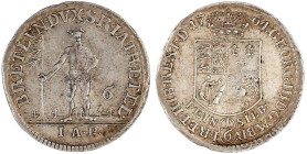 Altdeutsche Münzen und Medaillen

Braunschweig-Calenberg-Hannover

Georg III., 1760-1820

1/6 Taler Feinsilber 1764 IAP, Zellerfeld. Wilder Mann...