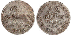 Altdeutsche Münzen und Medaillen

Braunschweig-Calenberg-Hannover

Georg III., 1760-1820

1/12 Taler 1765 *C*, Hannover. sehr schön, kl. Zainend...