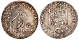 Altdeutsche Münzen und Medaillen

Braunschweig-Calenberg-Hannover

Georg III., 1760-1820

1/6 Taler Feinsilber 1771 IAP, Zellerfeld. Wilder Mann...