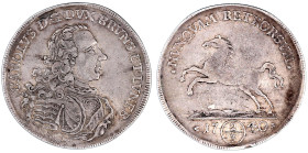 Altdeutsche Münzen und Medaillen

Braunschweig-Wolfenbüttel

Karl I., 1735-1780

2/3 Taler 1740 B.I.D (Bernhard Julius Dedekind), Braunschweig. ...