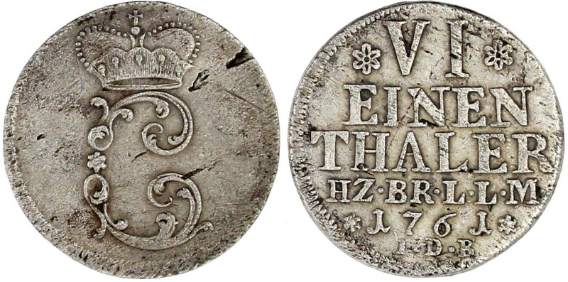 Altdeutsche Münzen und Medaillen

Braunschweig-Wolfenbüttel

Karl I., 1735-1...