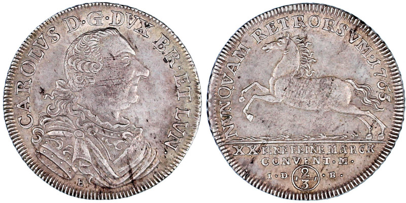 Altdeutsche Münzen und Medaillen

Braunschweig-Wolfenbüttel

Karl I., 1735-1...