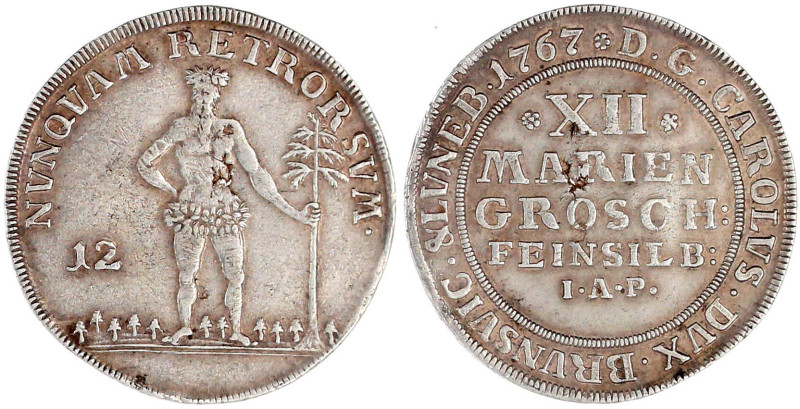 Altdeutsche Münzen und Medaillen

Braunschweig-Wolfenbüttel

Karl I., 1735-1...