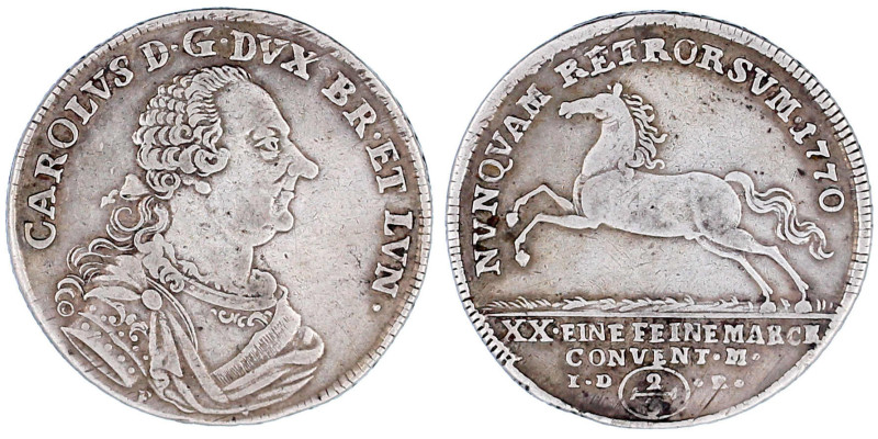 Altdeutsche Münzen und Medaillen

Braunschweig-Wolfenbüttel

Karl I., 1735-1...