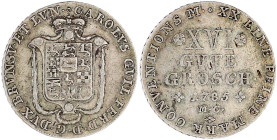 Altdeutsche Münzen und Medaillen

Braunschweig-Wolfenbüttel

Karl Wilhelm Ferdinand, 1780-1806

XVI Gute Groschen 1785 MC (Münz-Commission), Bra...
