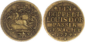 Waagen und Gewichte

Münzwaagen und Münzgewichte

Braunschweig-Wolfenbüttel

Passiergewicht zu 2 Louis d or 1774. Messing. 29 mm sehr schön/vorz...