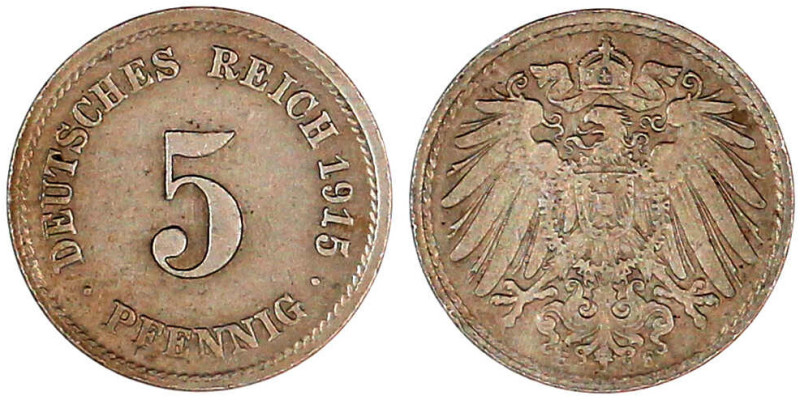 Reichskleinmünzen

Lots

Sammlung von 25 versch. 5 Pfennig: 1874 G, 1875 J, ...