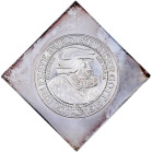 Reichssilbermünzen J. 19-178

Sachsen

Friedrich August III., 1904-1918

Einseitige Silberklippe vom 3 Mark 1917, Friedrich der Weise. Nachprägu...