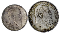 Reichssilbermünzen J. 19-178

Zusammenstellungen/Lots

2 Stück: Baden 2 Mark 1902 Reg.-Jub. (Stempelglanz, Prachtexemplar), Bayern 3 Mark 1911 Lui...