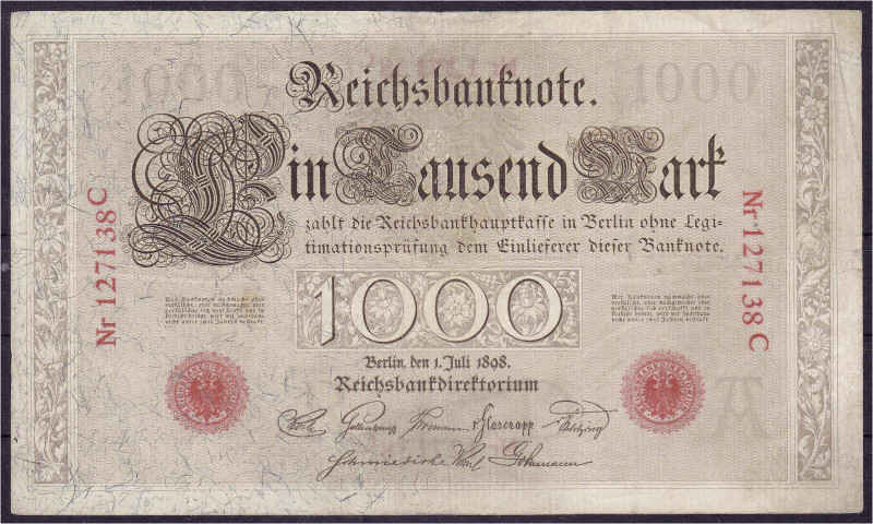 Banknoten

Die deutschen Banknoten ab 1871 nach Rosenberg

Deutsches Reich, ...