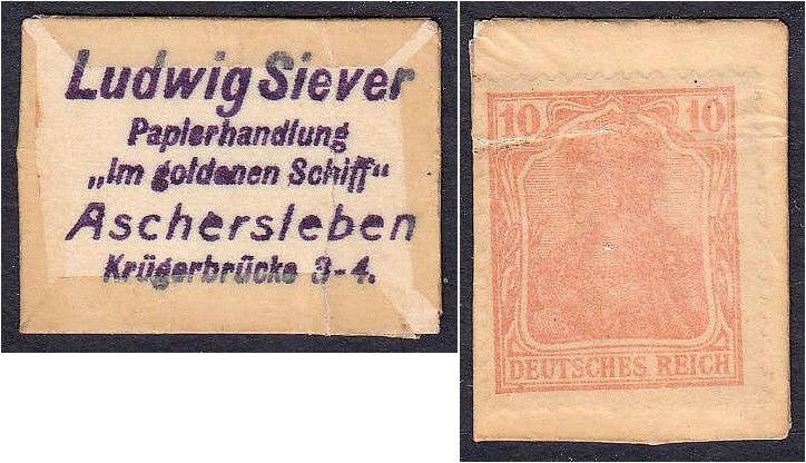 Banknoten

Deutsches Notgeld und KGL

Aschersleben (Prov. Sachsen)

Ludwig...