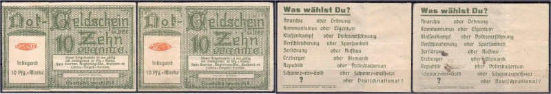 Banknoten

Deutsches Notgeld und KGL

Magdeburg (Sachsen)

Deutschnational...