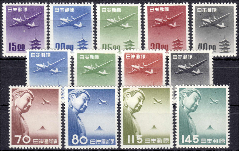 Briefmarken

Ausland

Japan

Flugpostmarken und Großer Buddha von Kamakura...