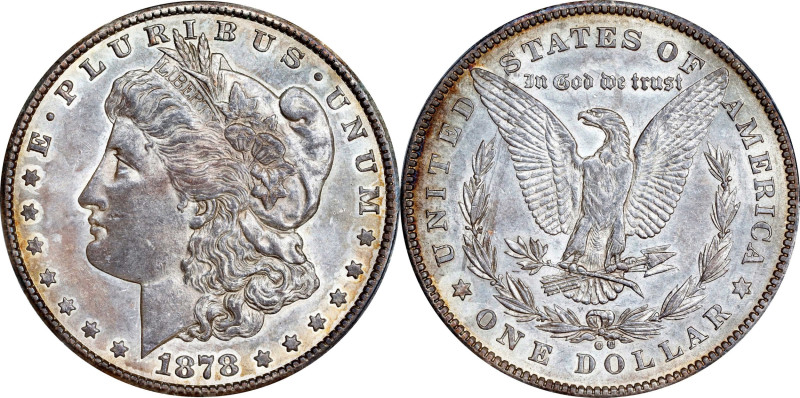 1878-CC Morgan Silver Dollar. Unc Details--Altered Surfaces (PCGS).
PCGS# 7080....