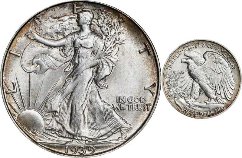 1939-D Walking Liberty Half Dollar. MS-65 (ANACS). OH.
PCGS# 6607. NGC ID: 24RX...