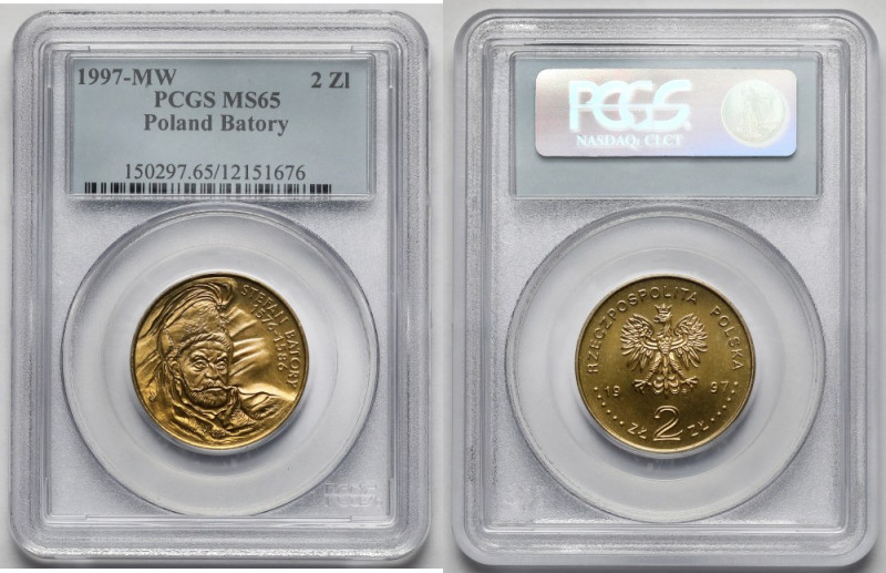 2 złote 1997 Stefan Batory 
Grade: PCGS MS65