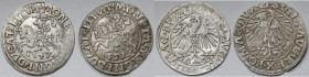 Zygmunt II August, Półgrosze Wilno 1547 i 1551 - zestaw (2szt)