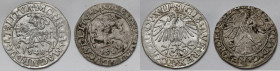 Zygmunt II August, Półgrosze Wilno 1548 i 1563 - zestaw (2szt)